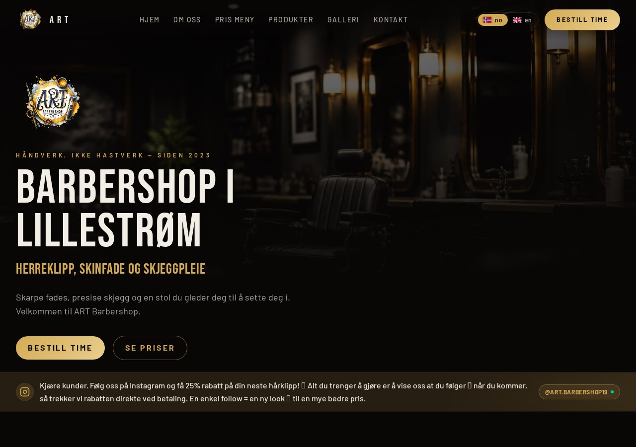 ART Barbershop — Kirpykla (Norvegija)